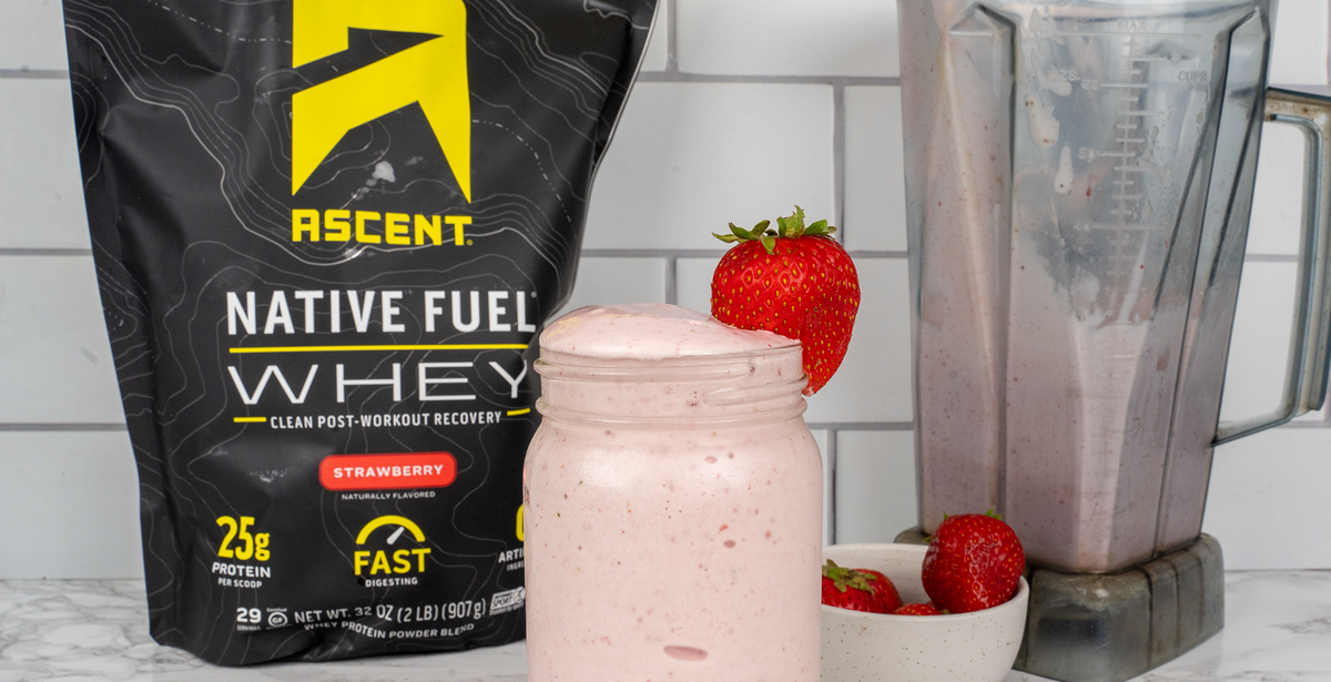 Strawberry Protein Shake Recipes | Ascent Protein