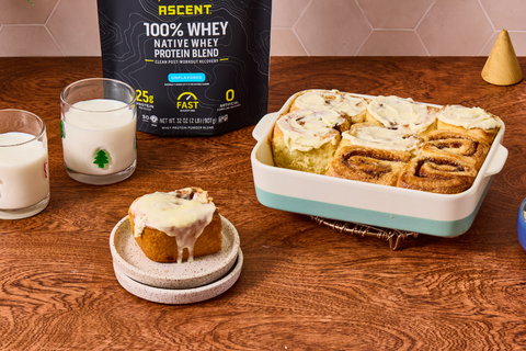 High Protein Cinnamon Rolls
