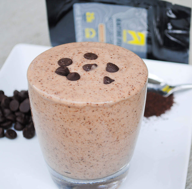 Cappuccino Chocolate Chip Frosty Protein Shake Recipes | Ascent Protein