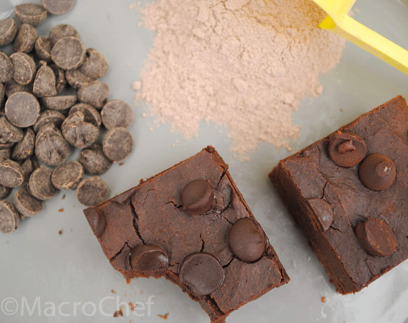 Double Chocolate Fudge Casein Protein Brownie Recipe | Ascent Protein