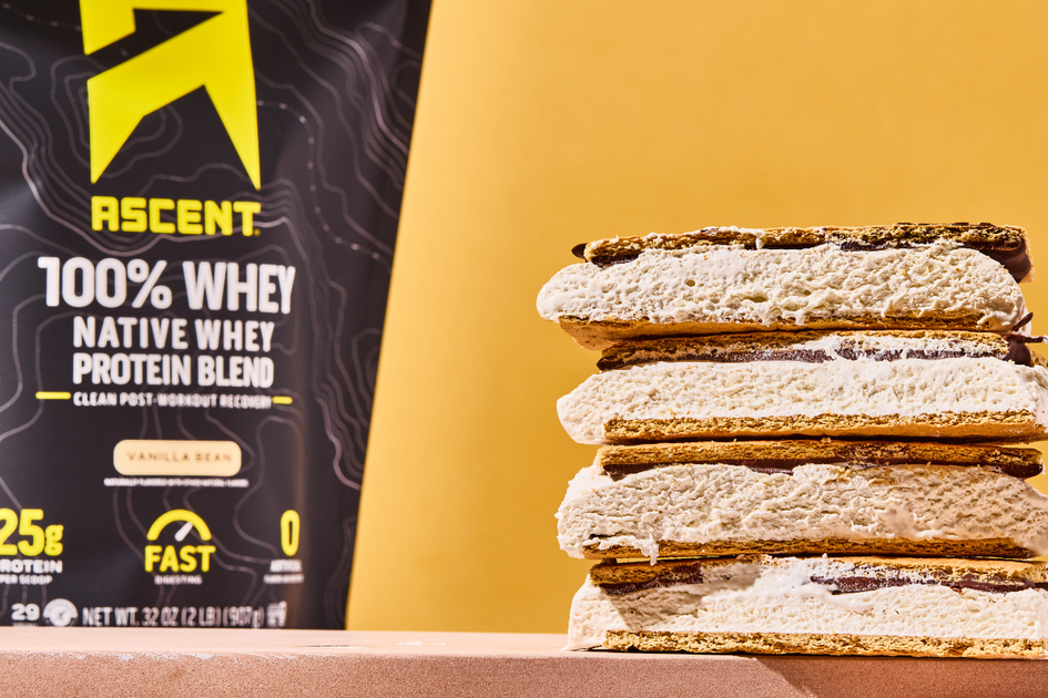 Frozen Protein S'mores Bars | Ascent Protein