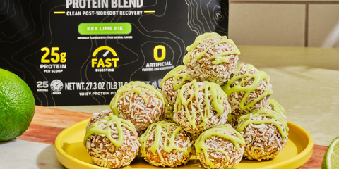 Key Lime Pie Protein Bites