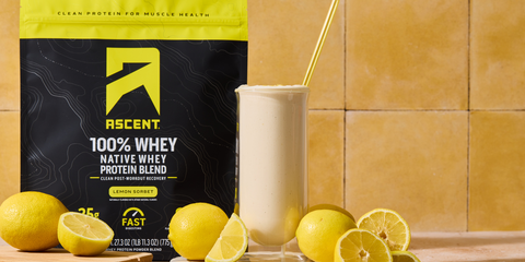 Protein Frosted Lemonade