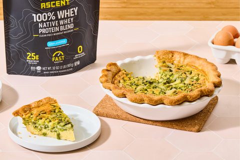 Spring Vegetable Quiche