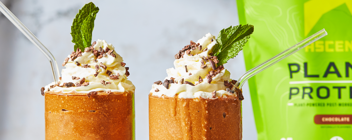 Peppermint Mocha Protein Smoothie Recipes | Ascent Protein