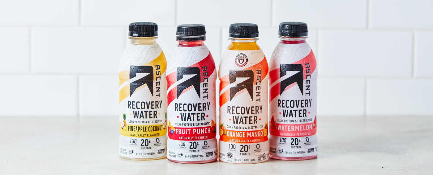 Introducing Ascent Recovery Water