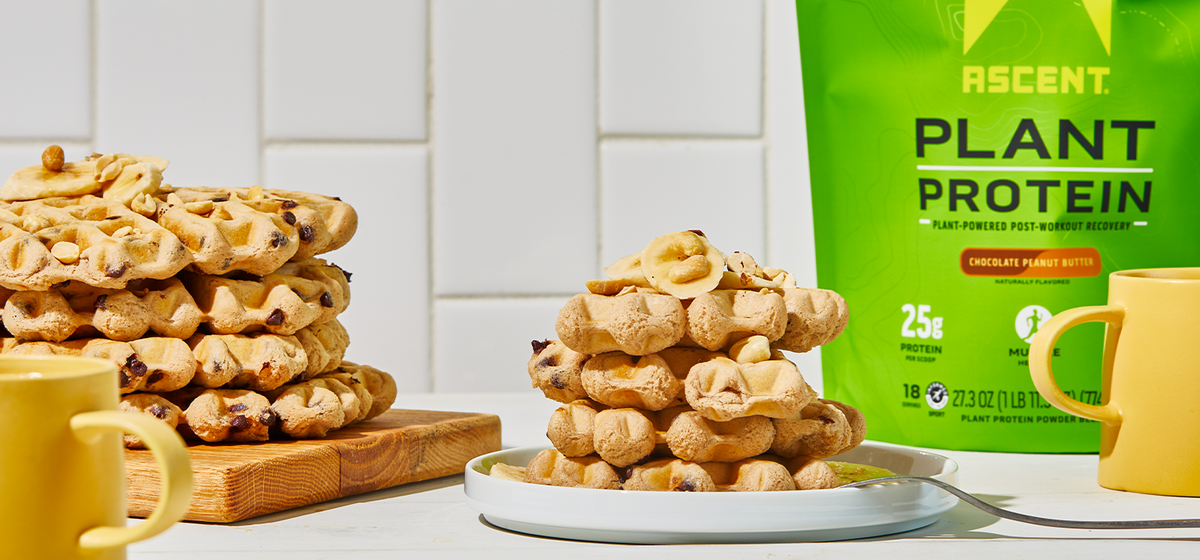 Vegan Protein Waffle Recipe | Ascent Protein