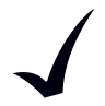 check mark icon