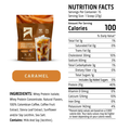 Caramel iced coffee plus protein powder nutrition facts label