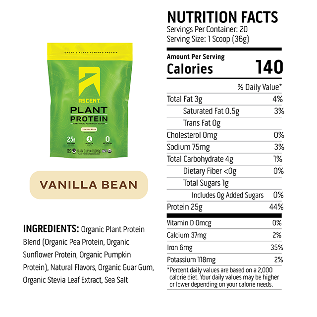 Vegan Vanilla Protein Powder Consumer