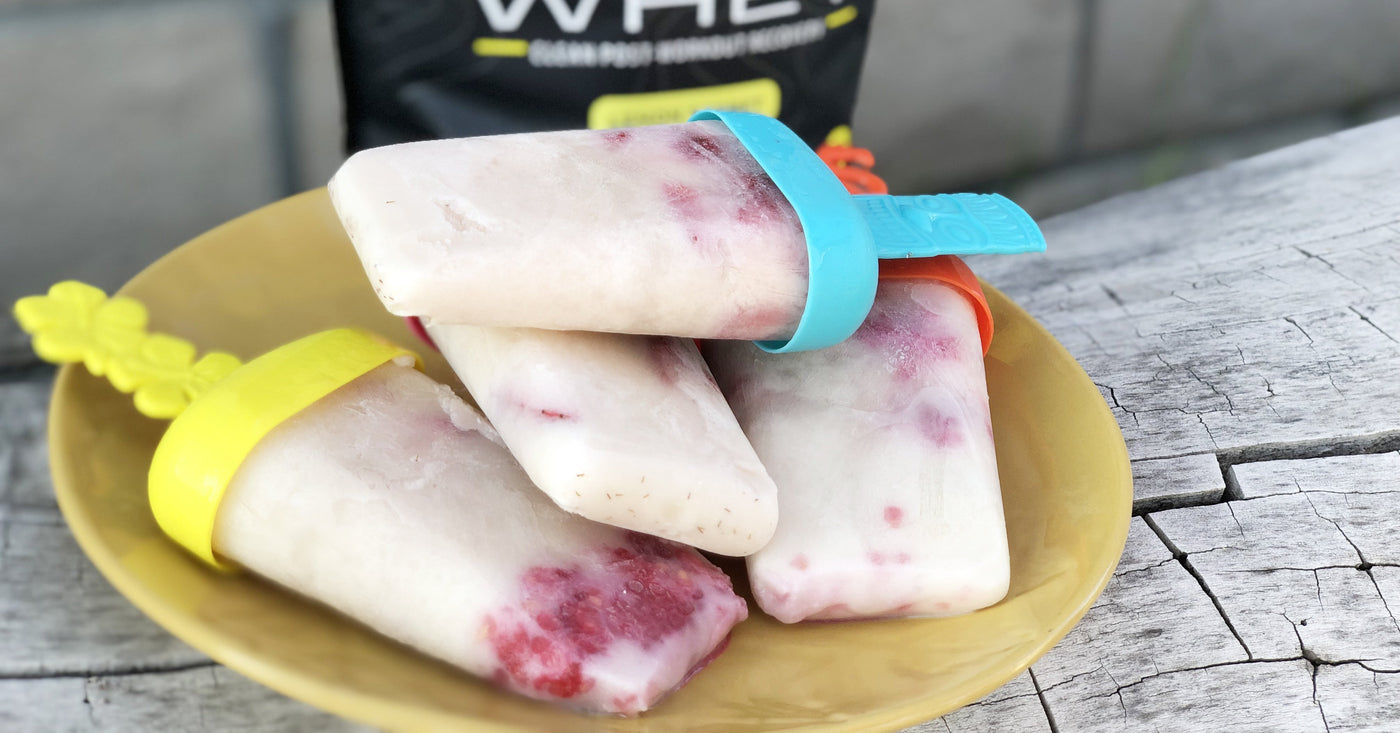 Strawberry Lemon Popsicle Recipe
