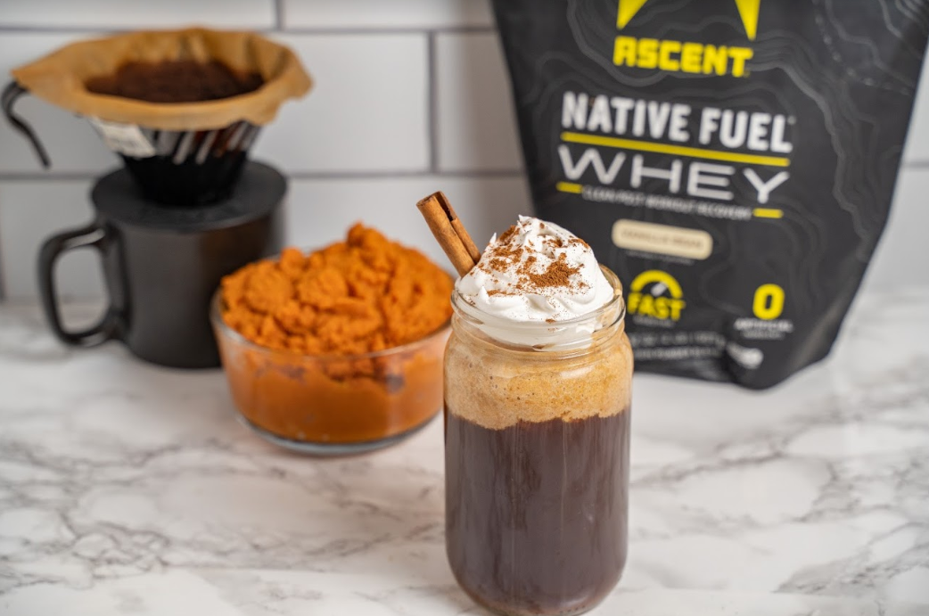 Pumpkin Cream Protein Iced Coffee Recipe