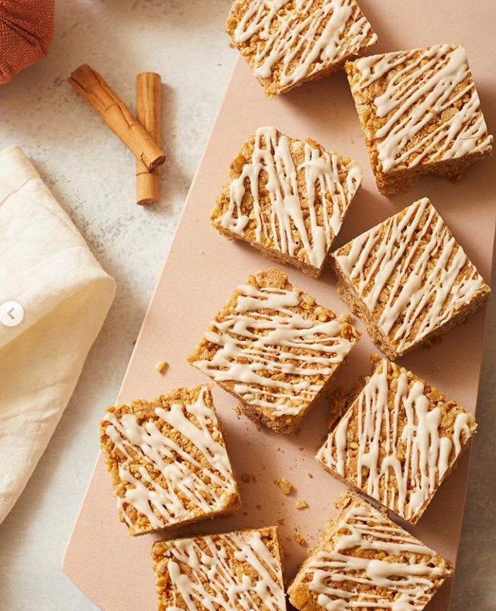 Gingerbread Protein Rice Crispy Treats Recipe