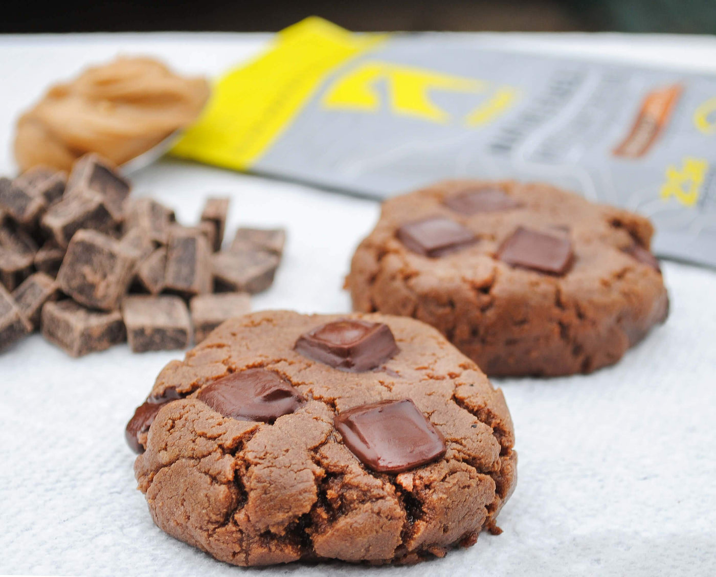 Chocolate Peanut Butter Casein Protein Cookie Recipe