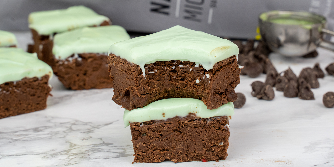 Mint Chocolate Protein Bars