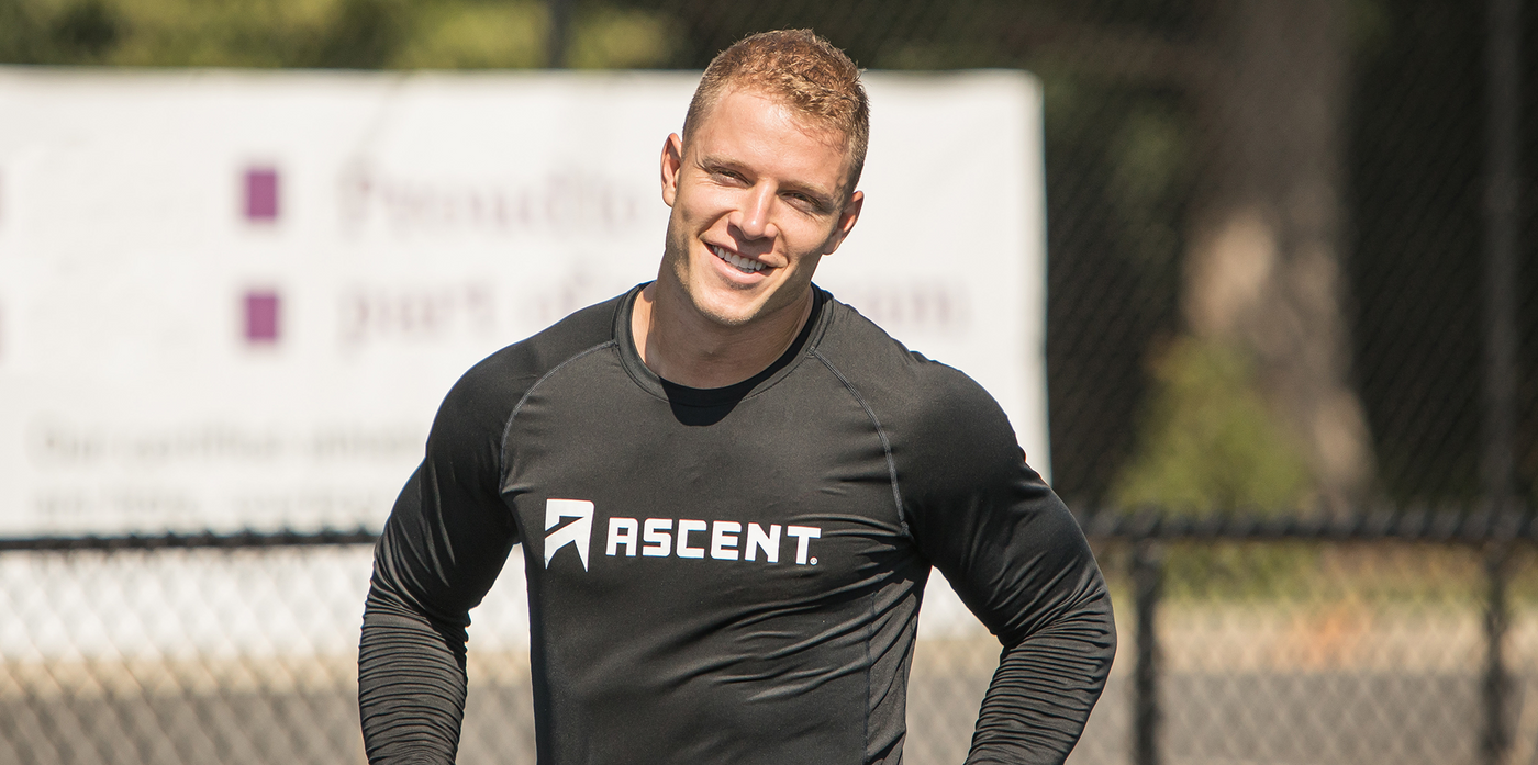 Ascent Protein Donates $16,000 to Christian McCaffrey’s Foundation, 22 and Troops