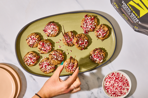 Energizing Peppermint Mocha Protein Patties