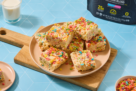 FRUITY CEREAL RICE KRISPIE TREATS