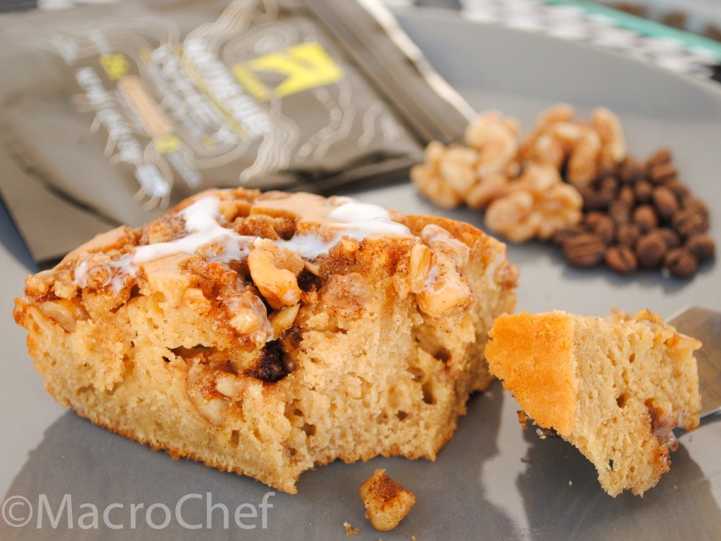 Cappuccino Whey Coffee Protein Cake Recipe