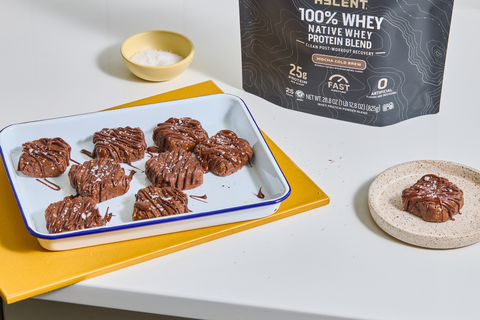 Protein Date Brownies