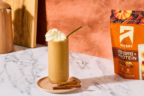 Pumpkin Spice Latte Protein Smoothie