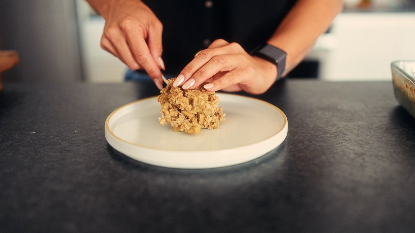 Apple Cinnamon Baked PROatmeal