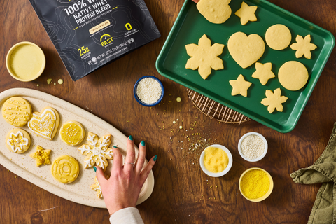 Vanilla Protein Sugar Cookies