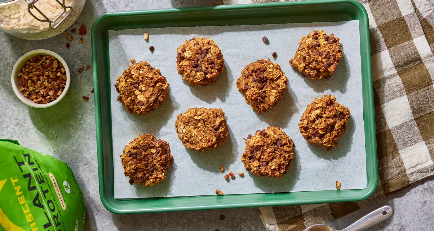 Vegan Pumpkin Spice Breakfast Protein Cookie Recipe