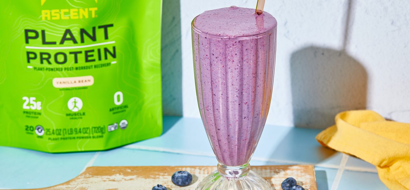 Mixed Berry Vegan Protein Smoothie Recipes
