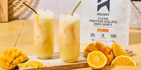 Orange Mango Coconut Refresher