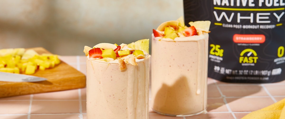 Tropical Sunrise Protein Smoothie Recipes