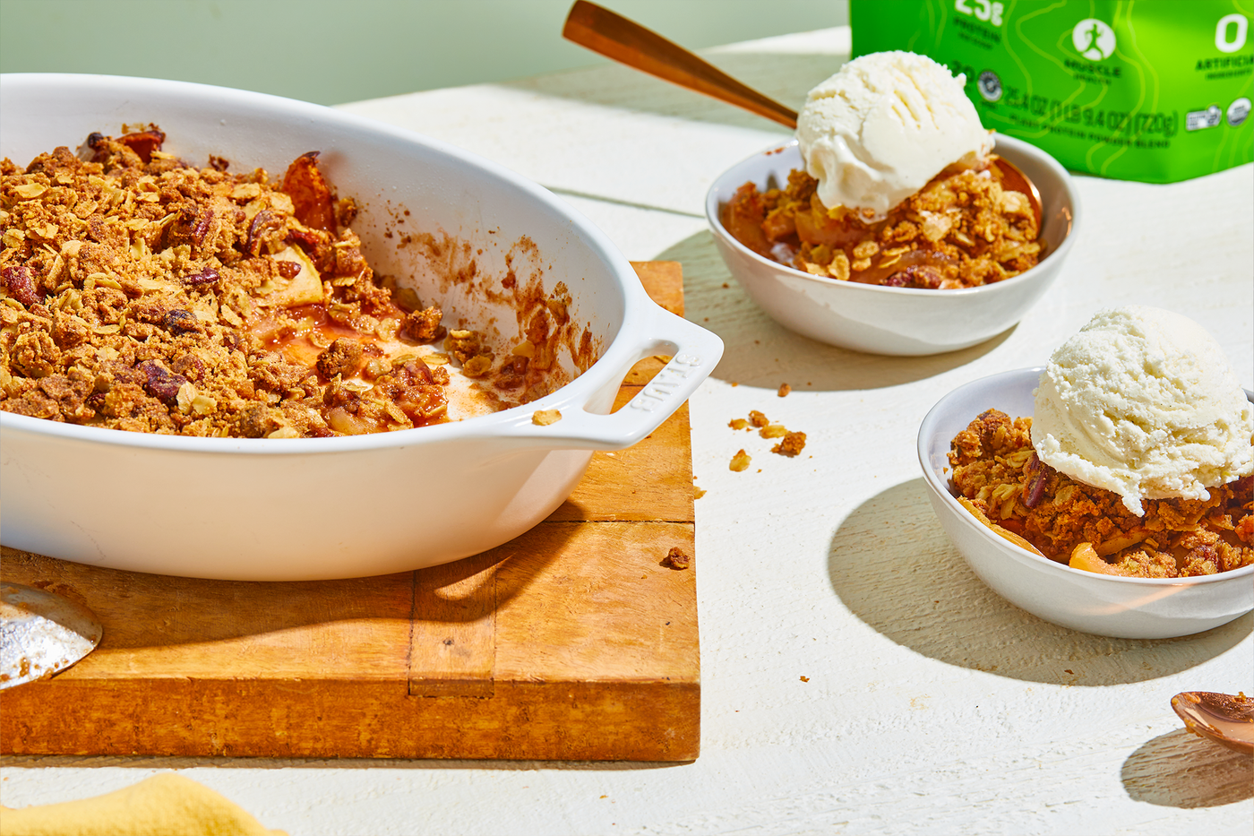 Protein Apple Crumble Recipe