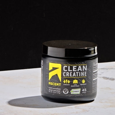 unflavored clean creatine powder