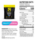 Nutrition Label for Fruity Cereal Whey Protein