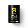 Black container of Ascent Clean Creatine on a white background