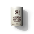 A white plastic tub of Ascent Collagen Peptides on a clean white background. 
featured_image