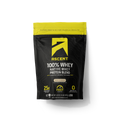bag of 100% whey protein powder on a transparent background