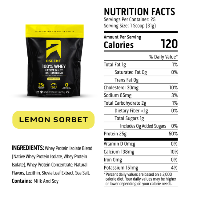 Lemon Protein Powder