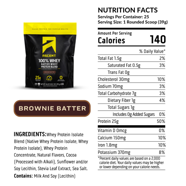 Brownie Batter Protein Powder