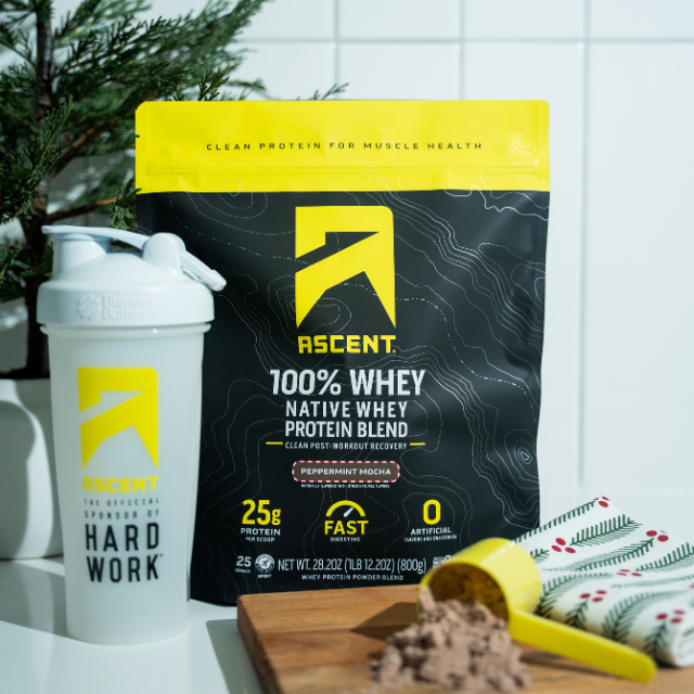 Peppermint Mocha Whey Protein Powder