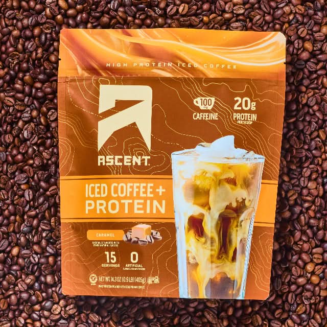Caramel Iced Coffee With Protein | Ascent Protein