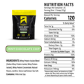 mint chocolate chip protein powder nutrition facts label