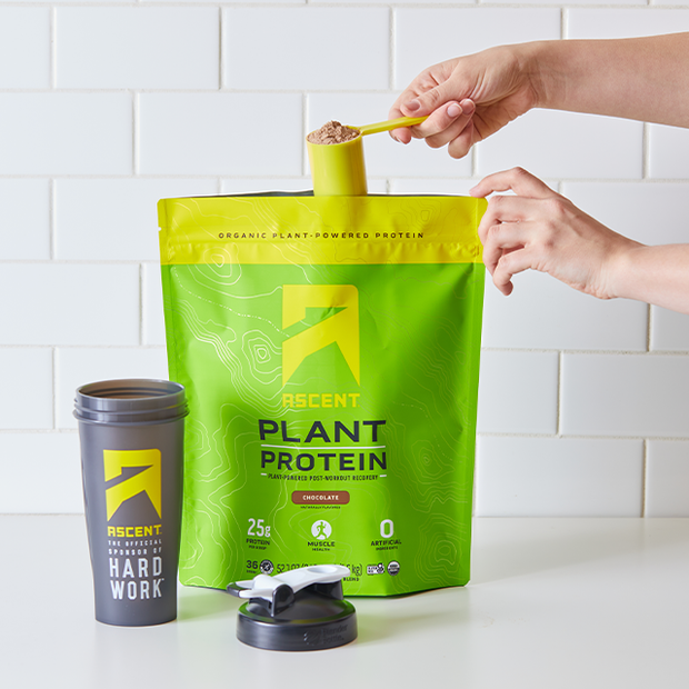Chocolate Plant-Based Protein Powder Consumer
