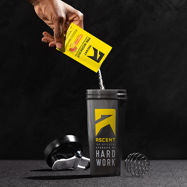 Pre clearance workout shaker