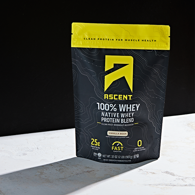 Vanilla Bean Whey Protein Powder Consumer